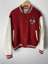 Gant X Wrangler Blue Bell Red/White Varsity Jacket  Size medium 