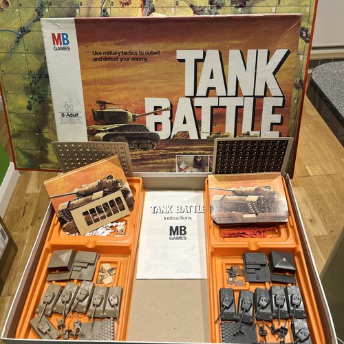 Vintage tank battle game - vintage,