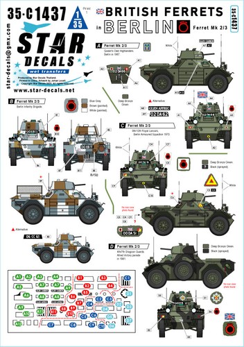 Star decals c1437 35 - decals, 1:35