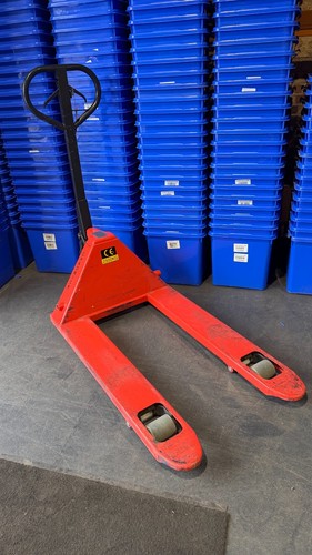 Chadwick braked pallet pump - braked,