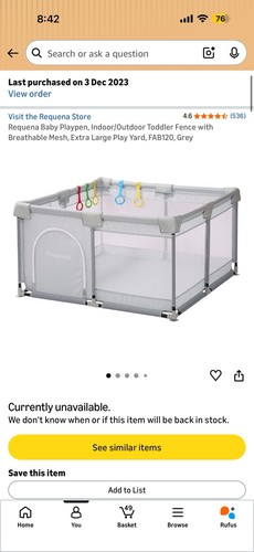 Playpen grey - playpen,