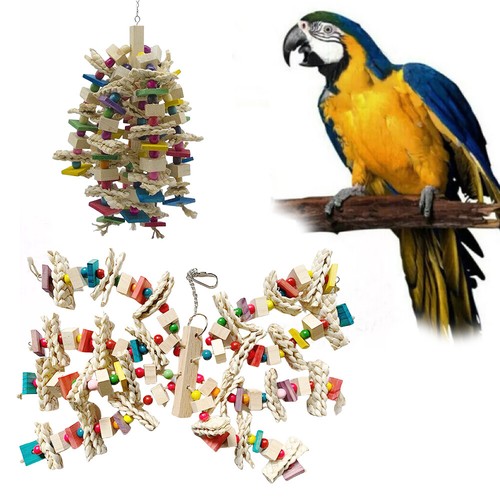 Parrot chewing toys bird cage - chewing,