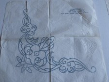 Vintage embroidery transfer