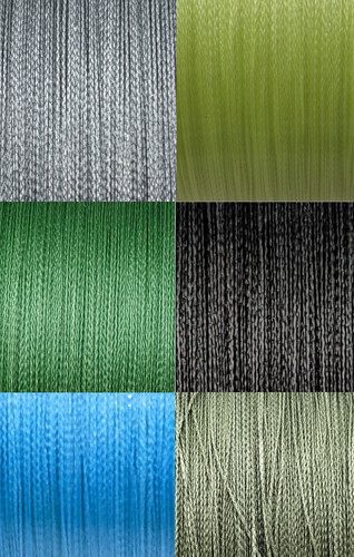Braided fishing line - braided, 4