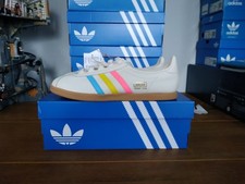 Adidas Trimm Star CMYK White Leather Size 8 UK BNIBWT