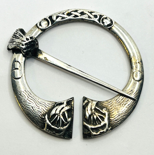 Antique celtic silver knotwork - antique,