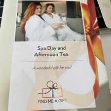 Spa Day & Afternoon Tea for Two voucher (worth £99)
