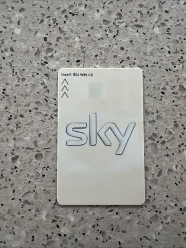 Sky viewing card white - white, uk