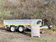 Bateson 8ft (Twin Axle) Dropside Trailer - Ivor LM85 LT85 GD84 GD85 Ivor LM105