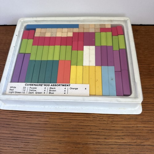 Cuisenaire rods 1970s - cuisenaire,