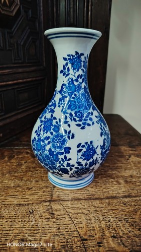 Vintage blue and white chinese - vintage,