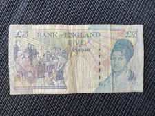 Pound note circulated old - pound,
