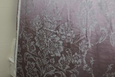 NB862 Pair NEXT Curtains Purple Jacquard 66 x 90"  Eyelet  Lined Excellent