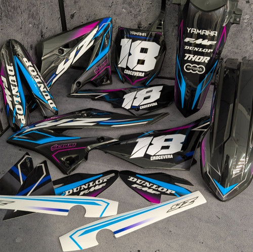 Plastics graphics yamaha - plastics,