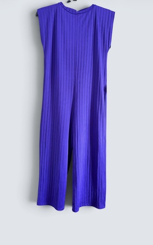 Zara women purple ribbed - zara,