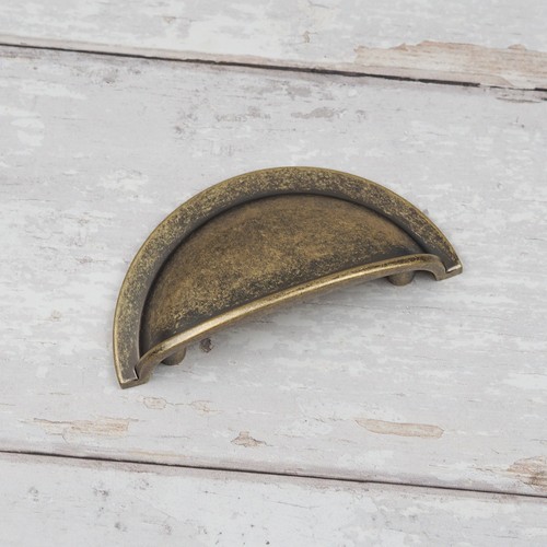 Antique brass cabinet - brass, handle