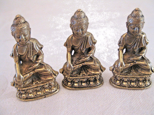Vintage indian brass goddess - indian,