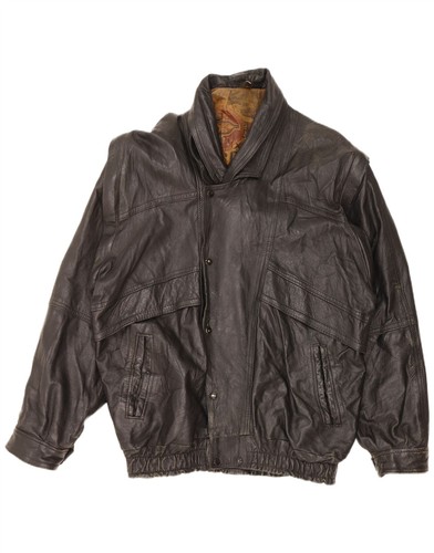 Vintage mens leather jacket - leather, uk