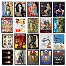 Various Retro Tin Metal