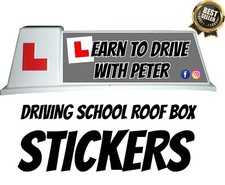 Driving Instructor Roof Box