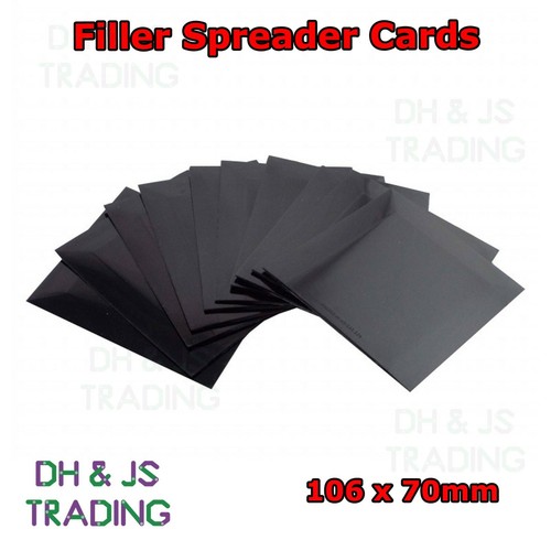 Body filler spreader cards - body,