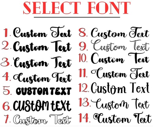 Personalised name word sticker - personalised,