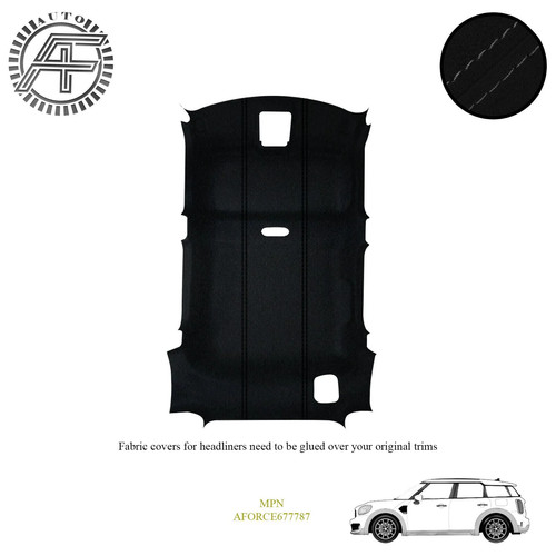 Luxe suede headliner - suede, cover