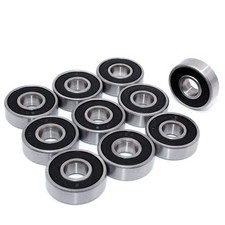 10 PCS Bearings 8mm x 22mm x 7mm Bearing Roller Bearing Chrome Steel Bearings 3D