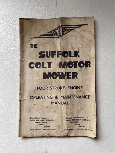Suffolk colt motor - motor, mower