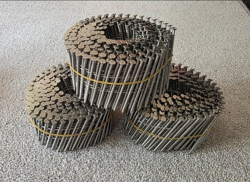 Coil collated nails - coil, for