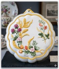 Vintage ceramic jelly mould - vintage,