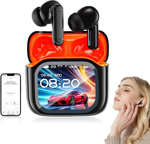 Translation earbuds lcd - ai,