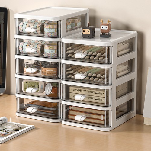 Desktop organizer with - organizer, drawers