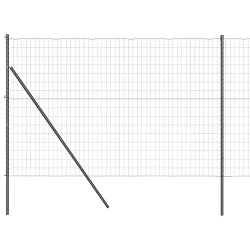 Euro fence with concrete base - with,