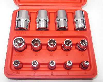 14pc torx socket set - torx,