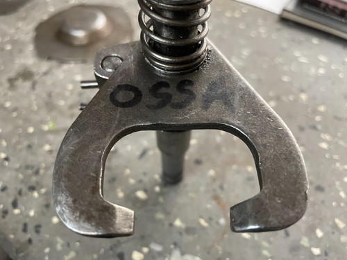 Ossa trials gear change shaft - ossa,
