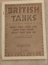 Bernard Venables Mr Crabtree 1942 Vintage Fishing Tanks Poster