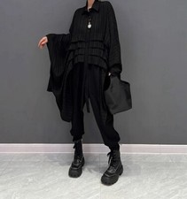 Black  Urban Street  Long Edgy