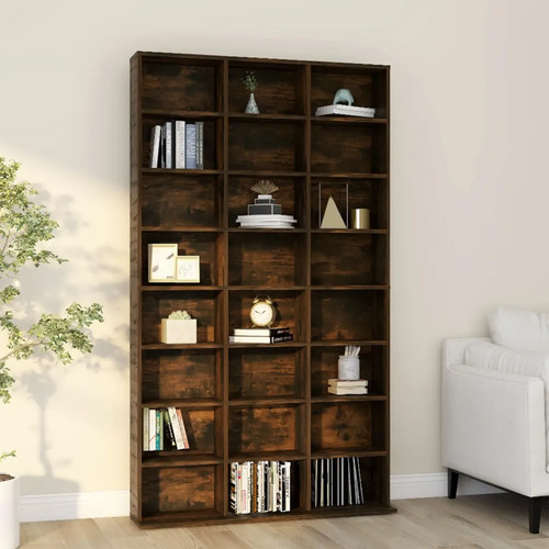 Walplus cabinet smoked oak - cd,