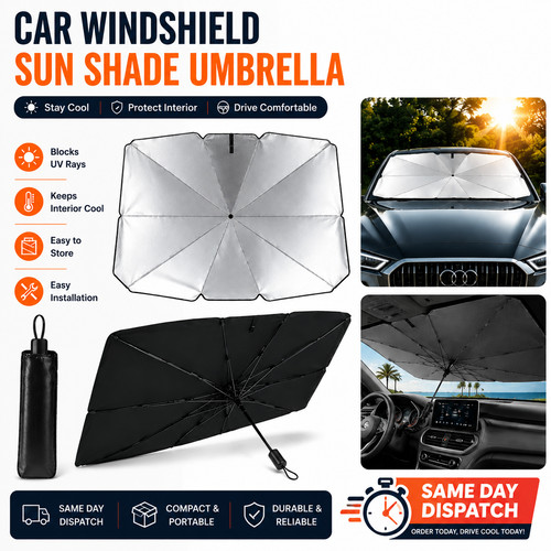 Car windshield sun shade - windshield,