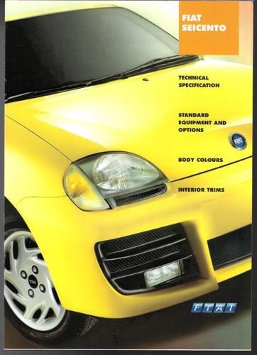 Fiat seicento specifications - seicento,