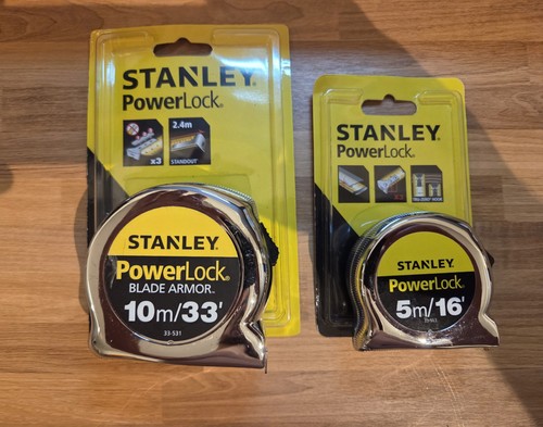 Stanley powerlock 10m 5m - stanley,