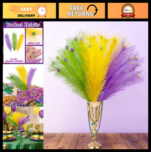 Pcs mardi gras glitter - gras,