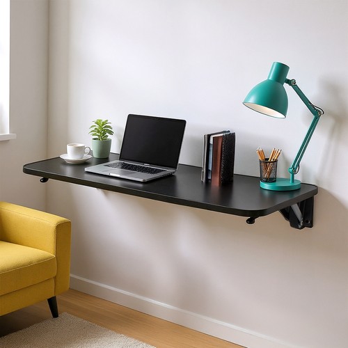 Folding wall mounted shelf - wall,