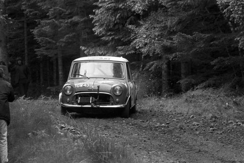 Mini cooper erc rally - car, 1971