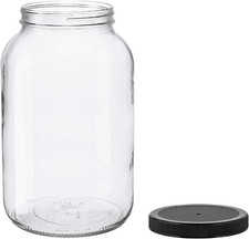 1 Gallon Glass Jar Wide Mouth