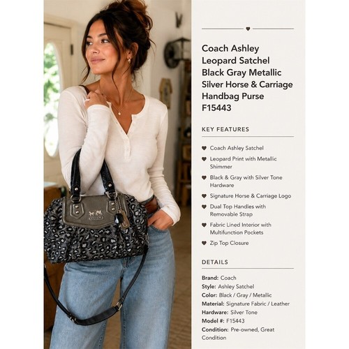Vintage coach ashley satchel - vintage,