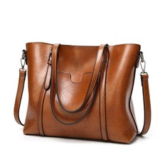 Women's Leather Tote Bag Large