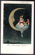 Glamour - Columbine & Crescent Moon - Pub C.W. Faulkner Series No. 109A
