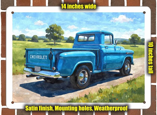 Metal sign 1959 chevrolet - metal,